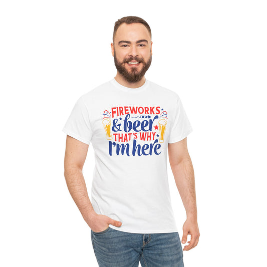 Fireworks & Beer  Tee