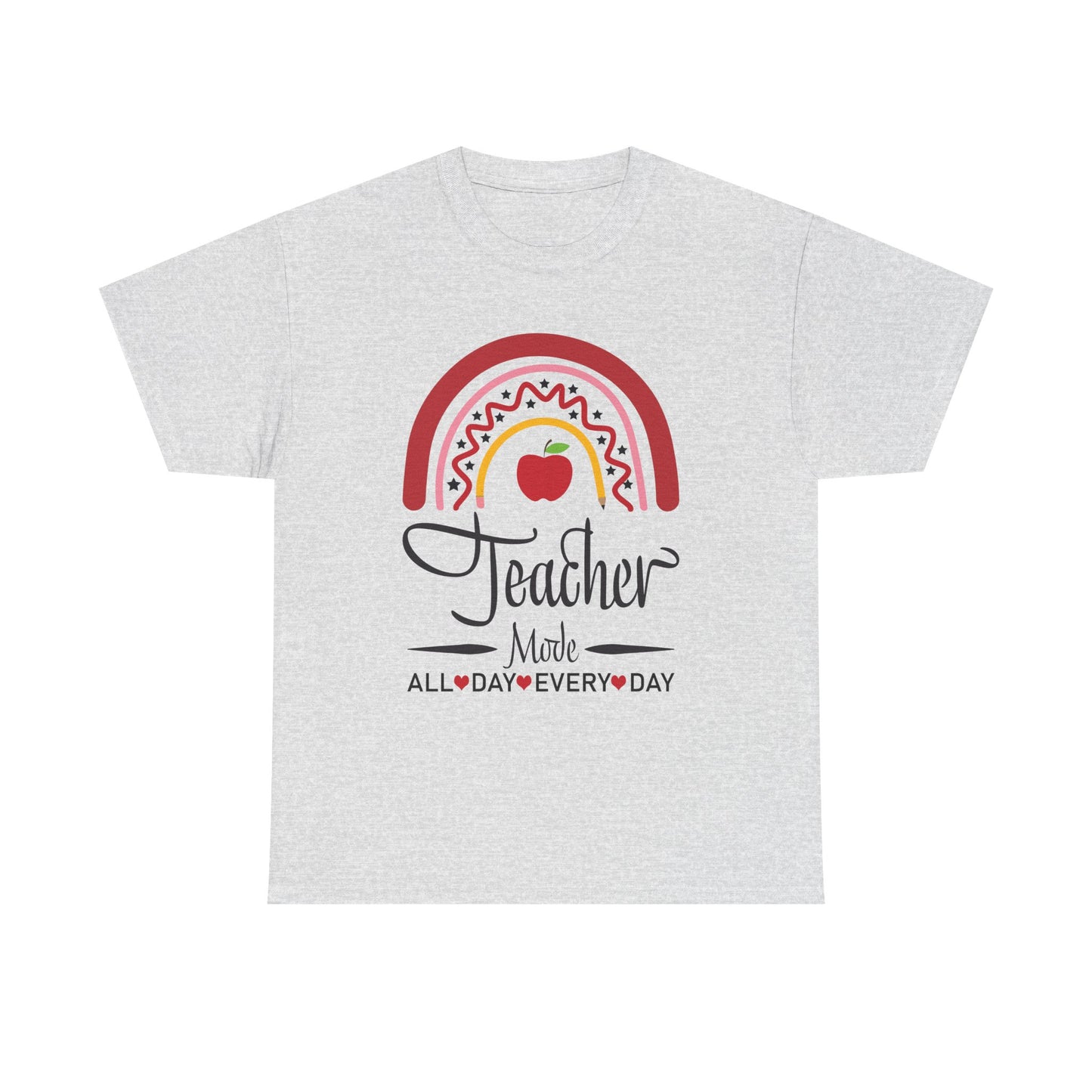Teacher Mode Rainbow Tee