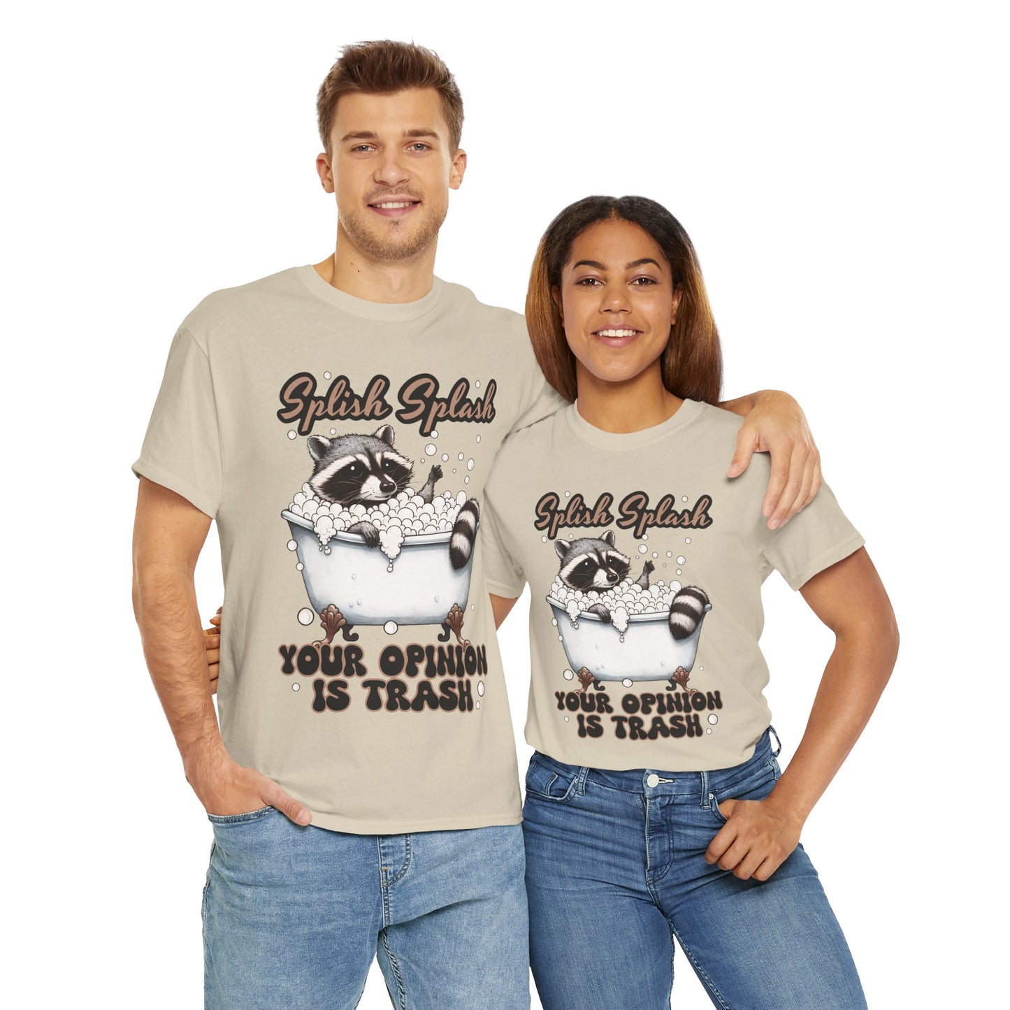 Splish Splash Raccon Tee