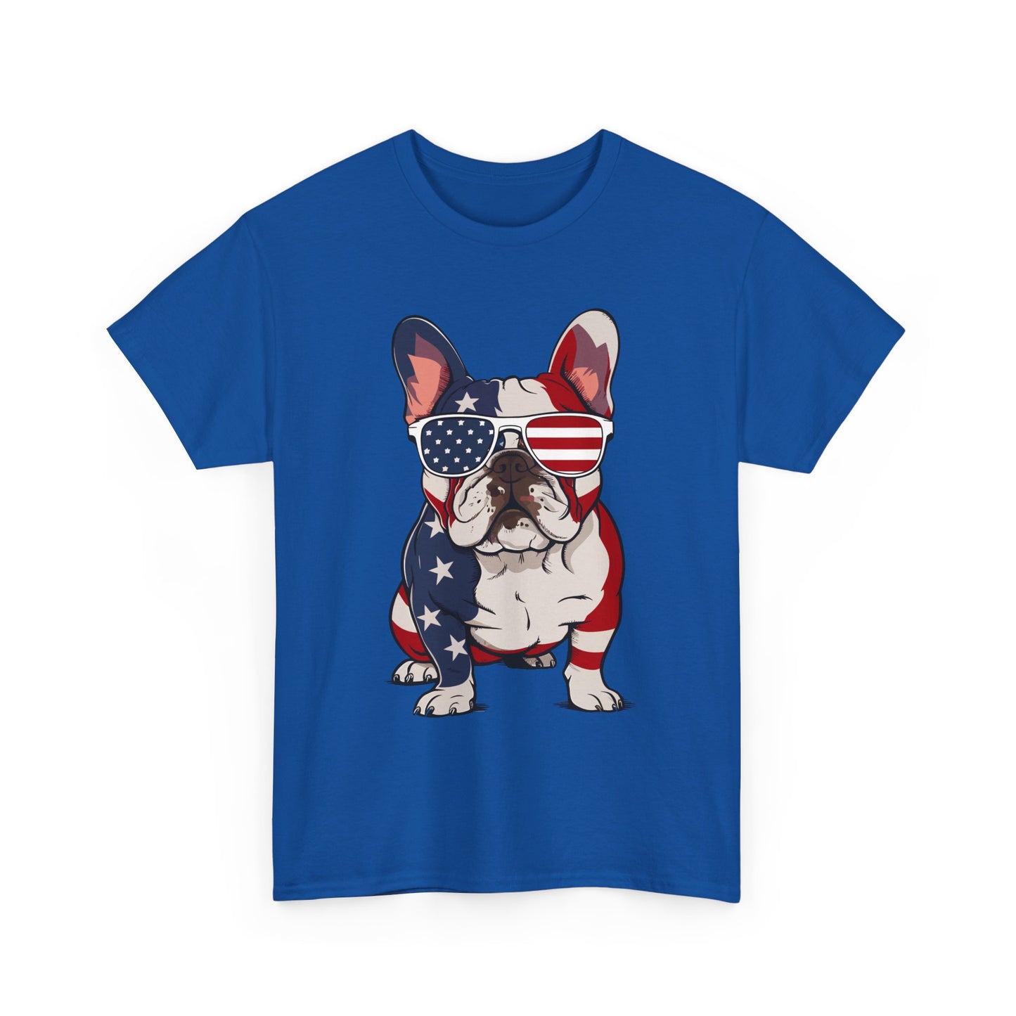 Patriotic French Bulldog Tee