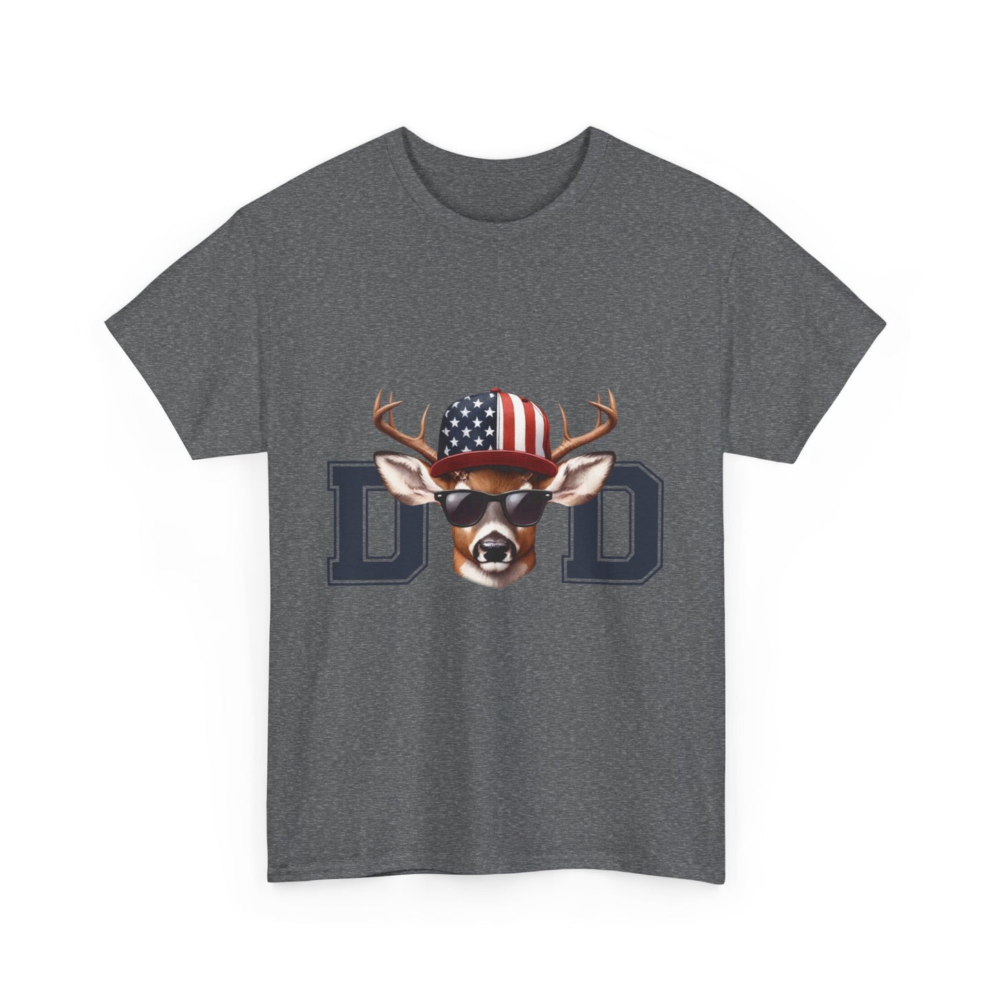 Patriotic Dad Deer Tee