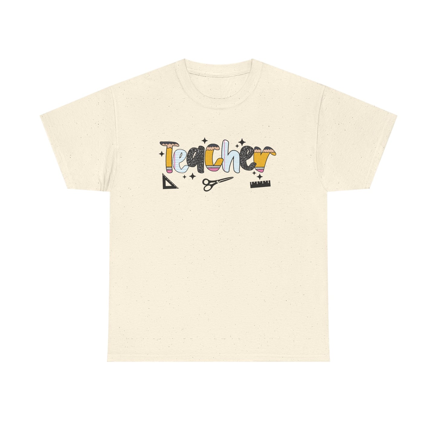 Teacher Appreciation Unisex Heavy Cotton Tee, Teacher Gift, Back to School Shirt, Classroom Outfit, Education T-Shirt