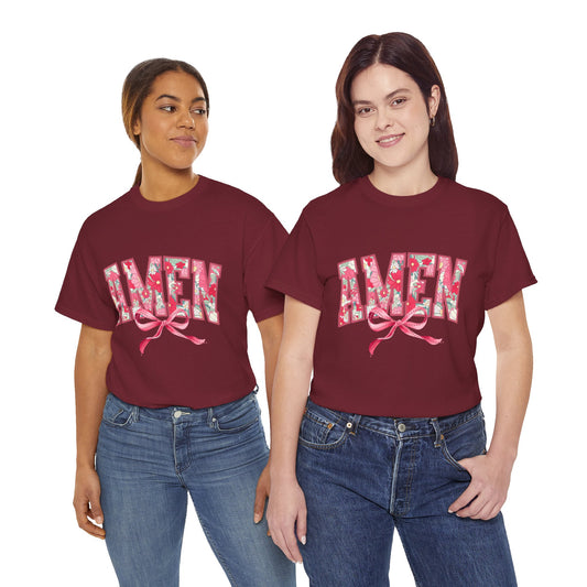 Floral Amen Tee
