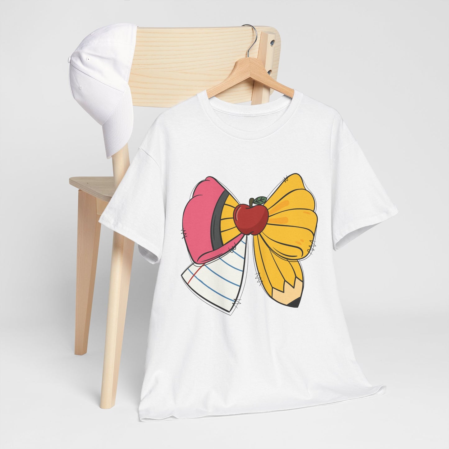 Teacher/School Bow Tee