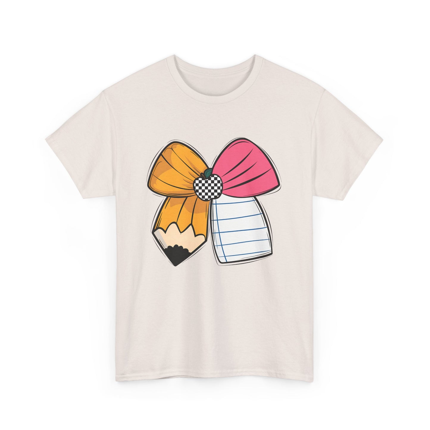 Cute Pencil Bow Personalize Tee