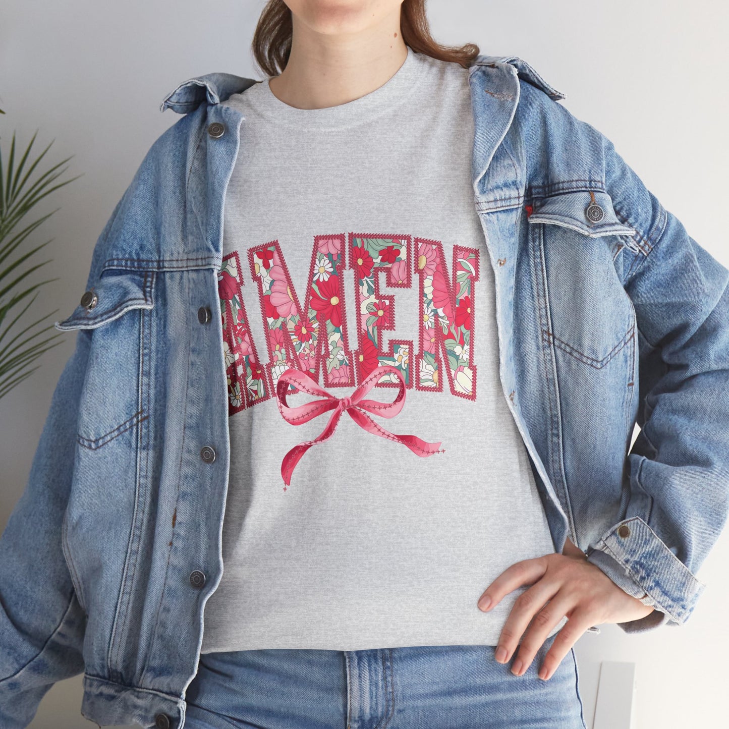 Floral Amen Tee