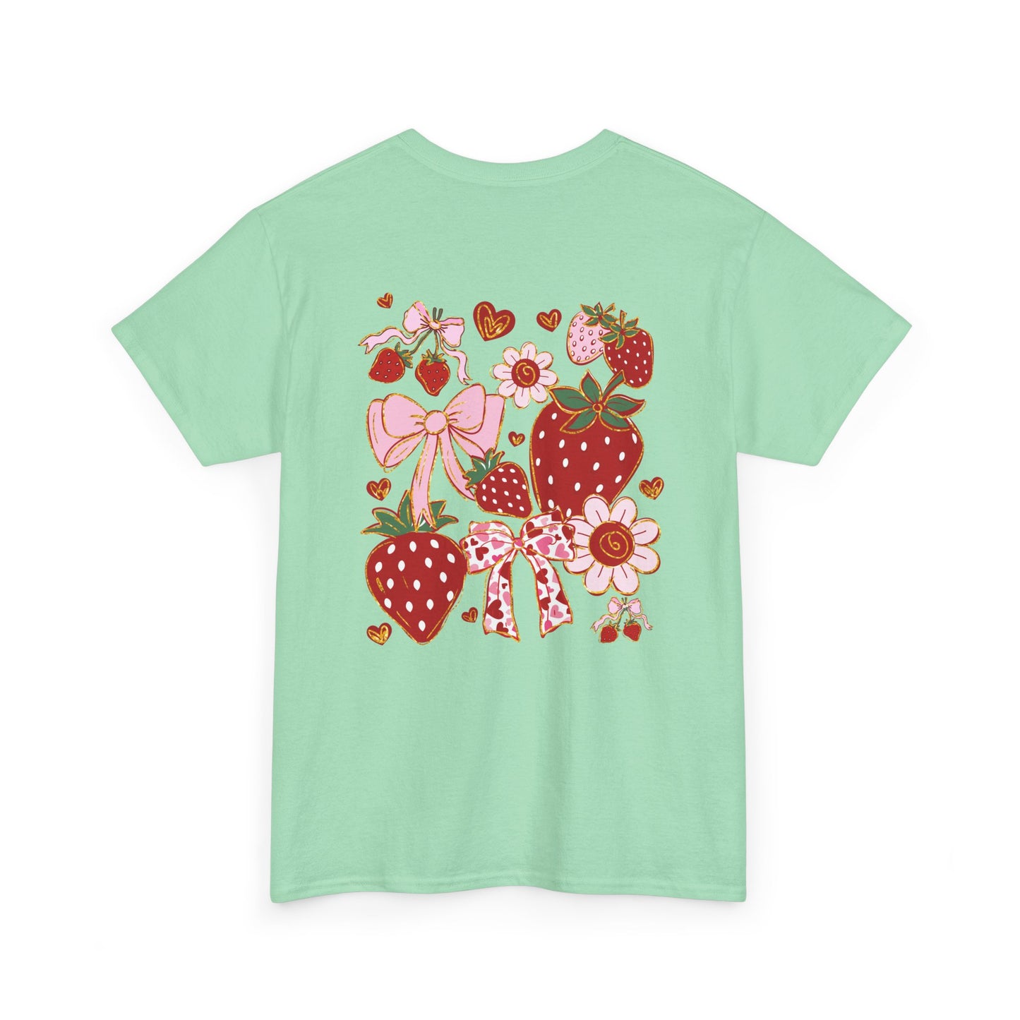 Strawberry Bow Graphic Tee
