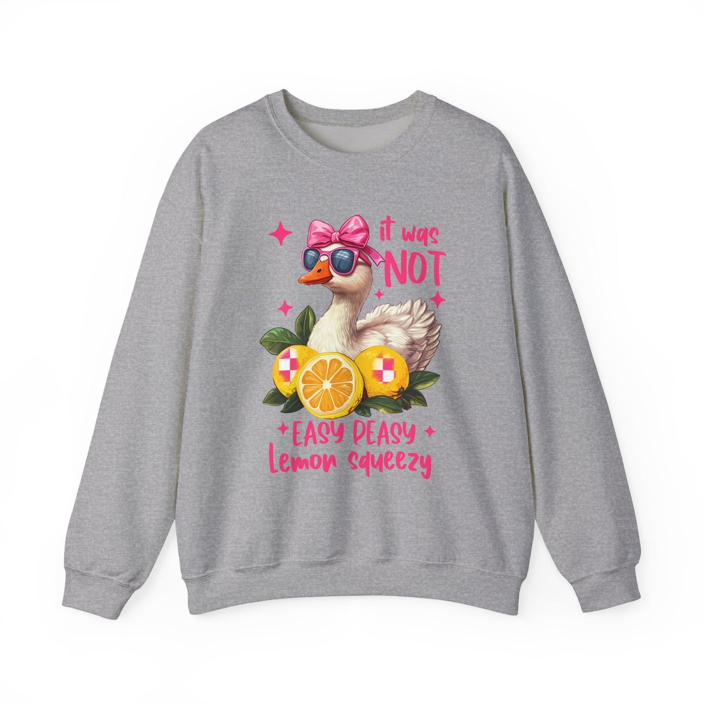 Sweatshirt - Squeezy Lemon Duck