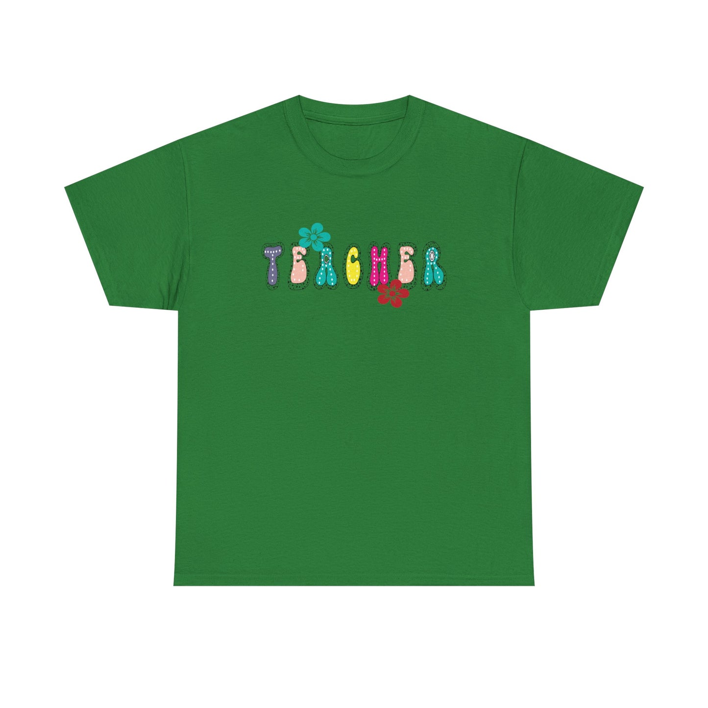 Colorful Teacher Appreciation Unisex Heavy Cotton Tee, Gifts for Teachers, Back to School, Classroom Fun, Educational Apparel, Floral [...]