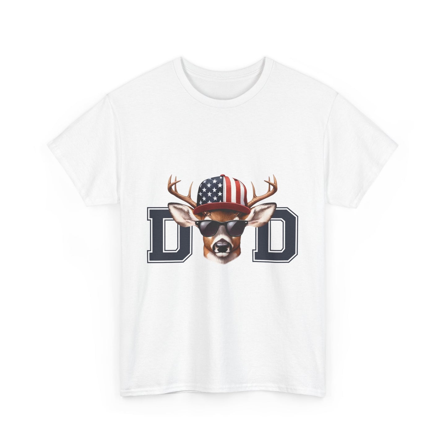 Patriotic Dad Deer Tee