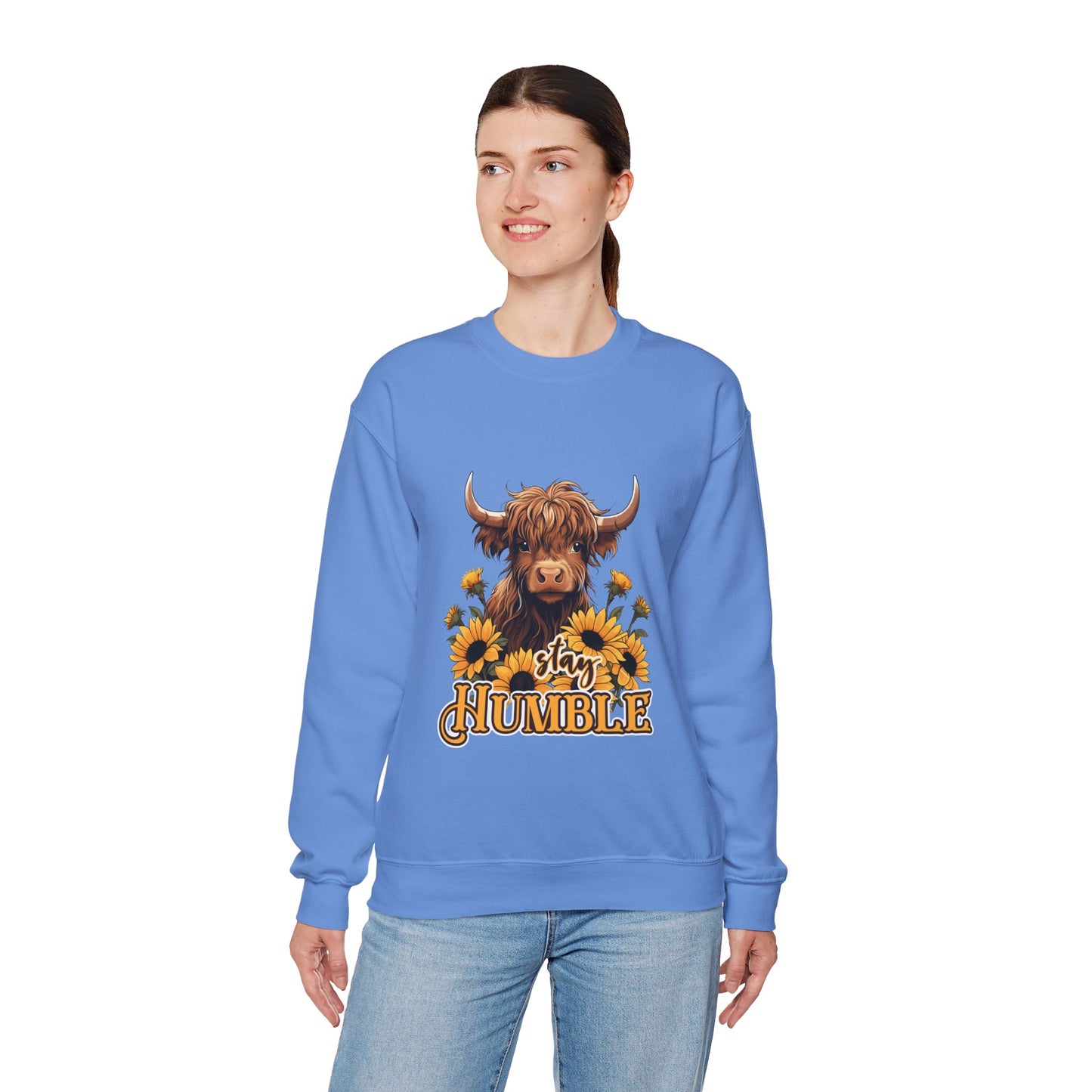 Stay Humble Cow Crewneck Sweatshirt