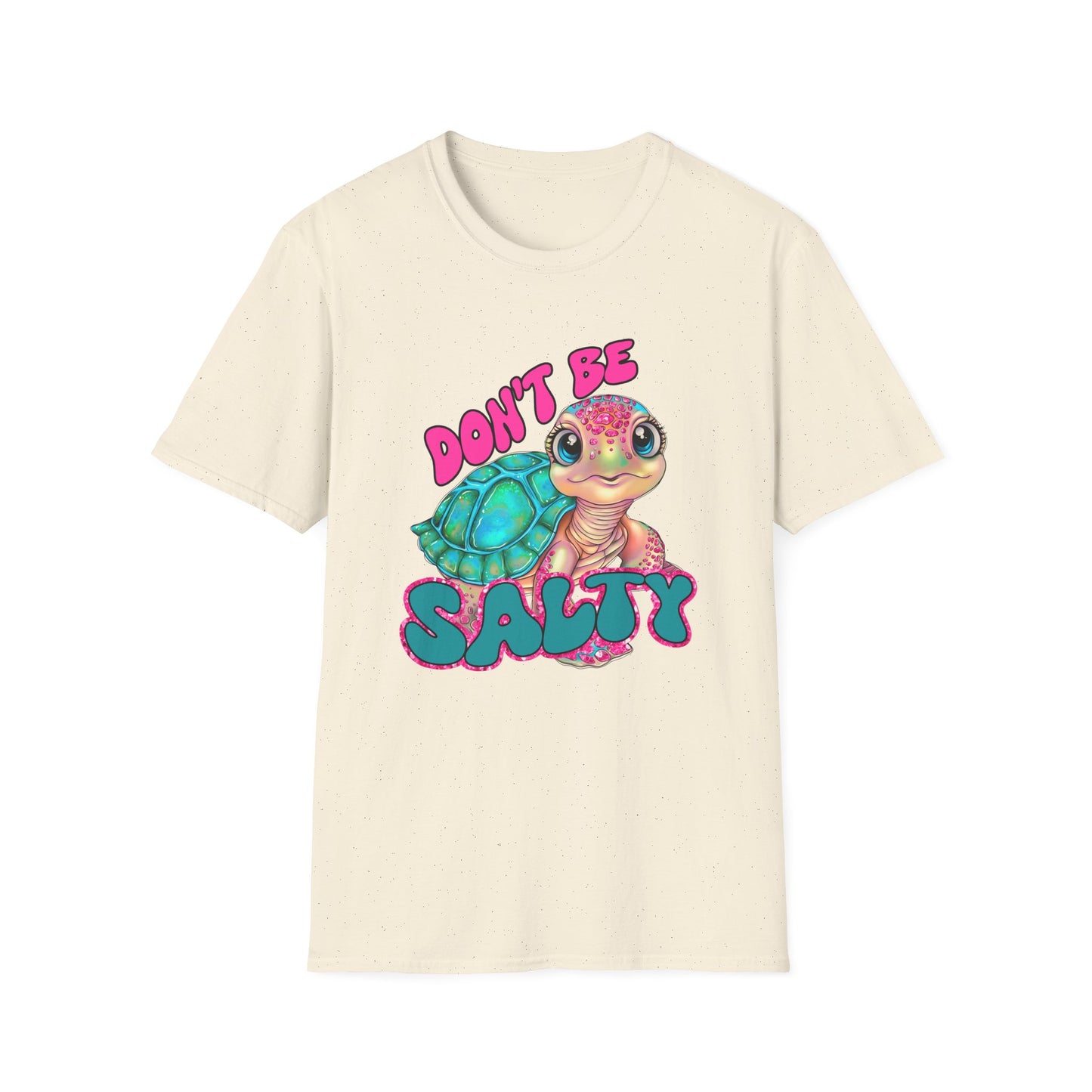 Don't Be Salty Turtle T-Shirt — Cute Sea Turtle Graphic Tee