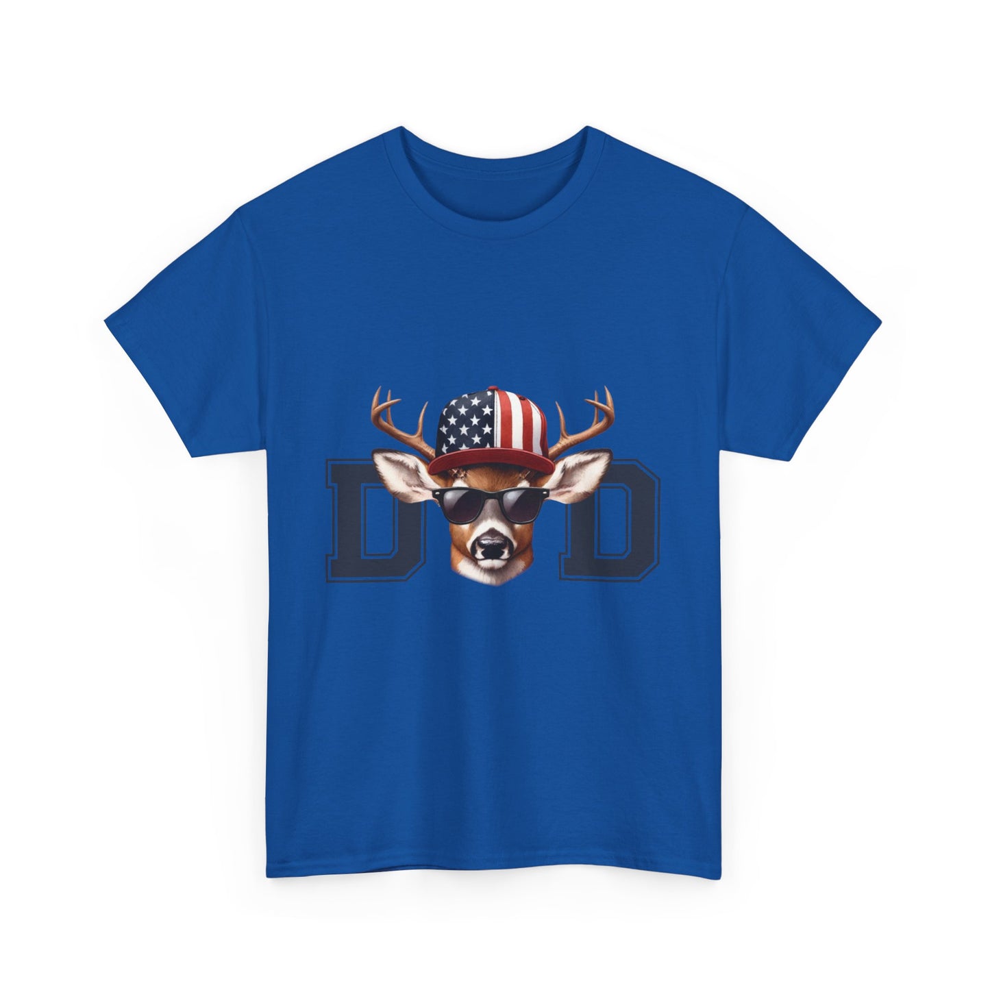 Patriotic Dad Deer Tee