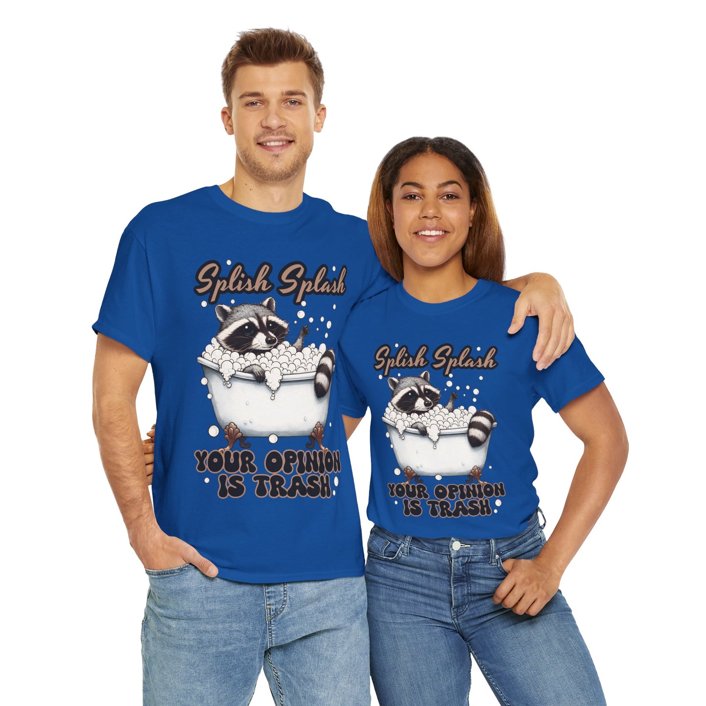 Splish Splash Raccon Tee