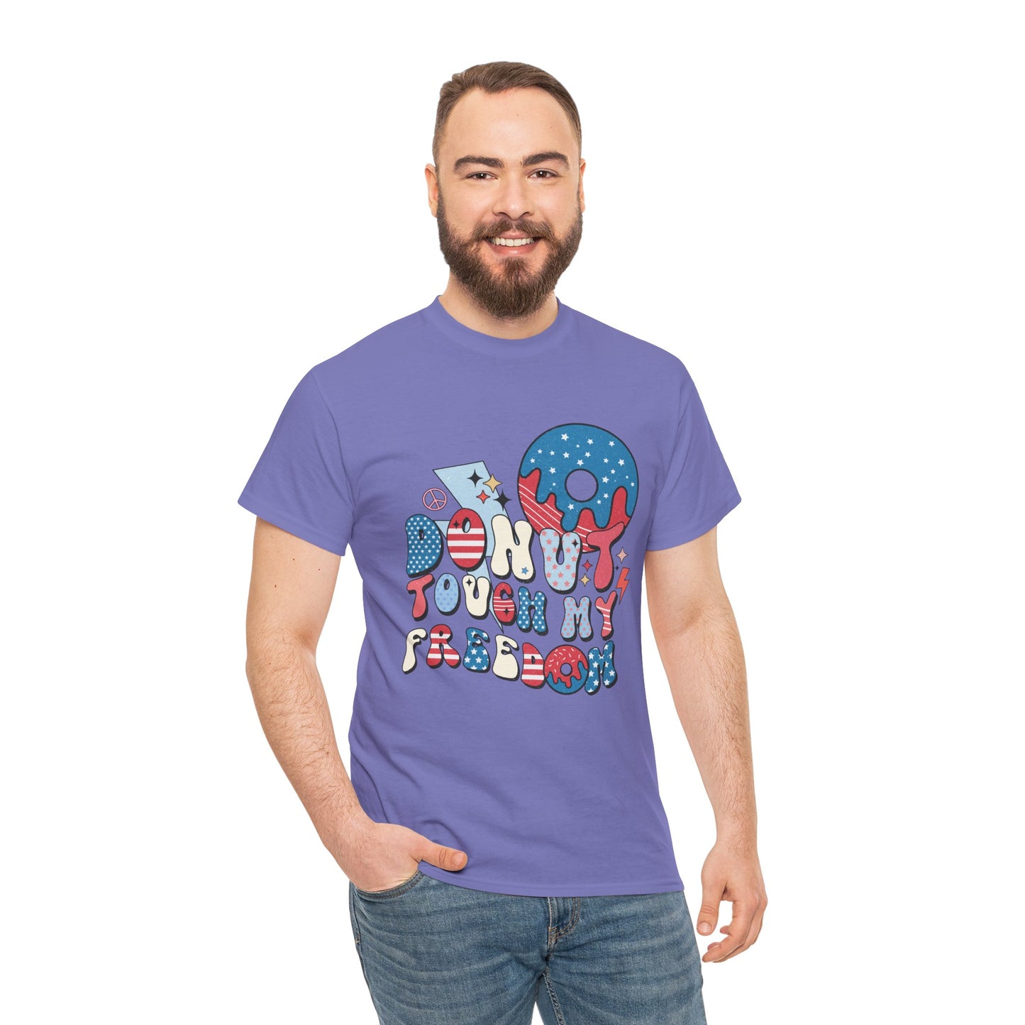 Patriotic Don't Touch My Freedom  T-shirt