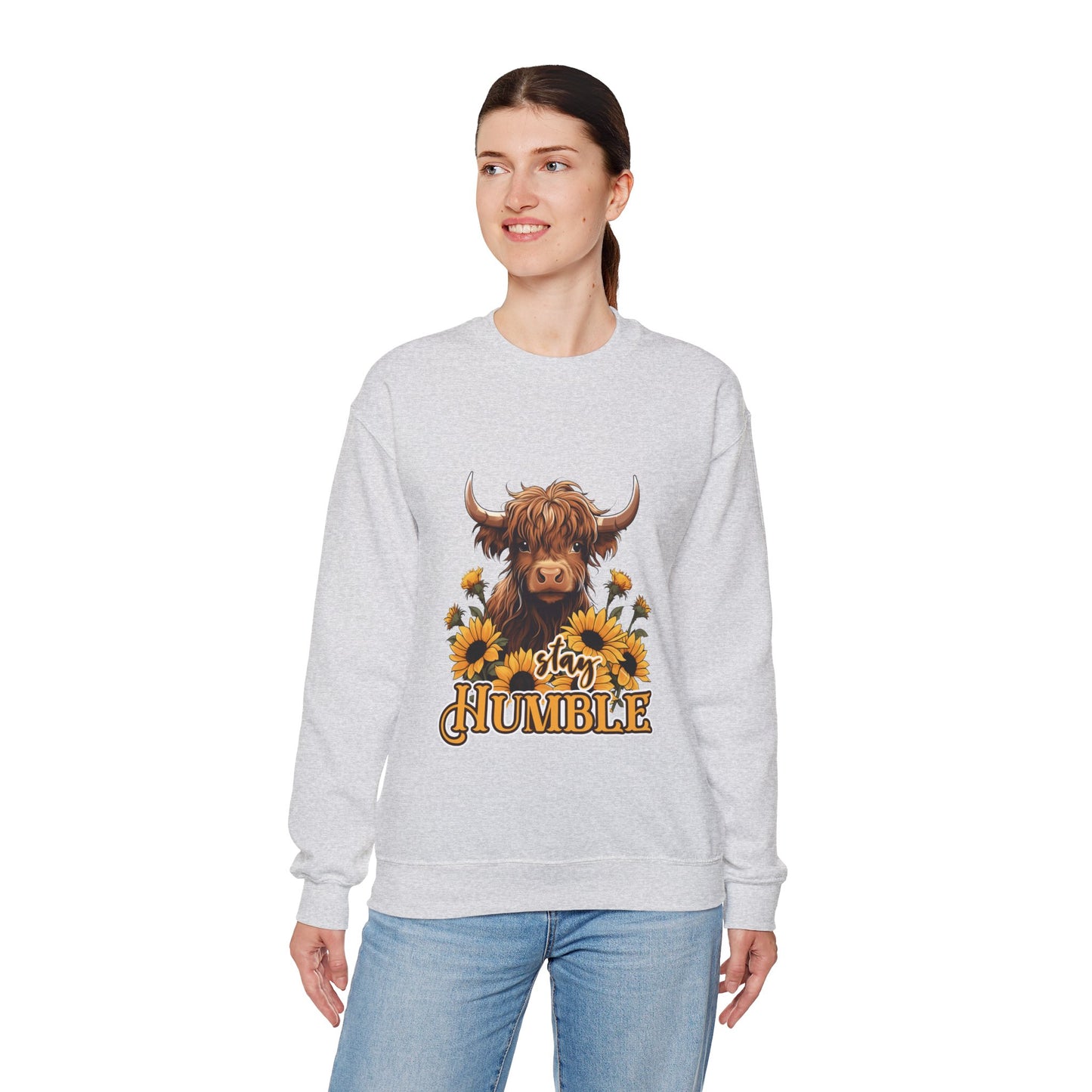 Stay Humble Cow Crewneck Sweatshirt