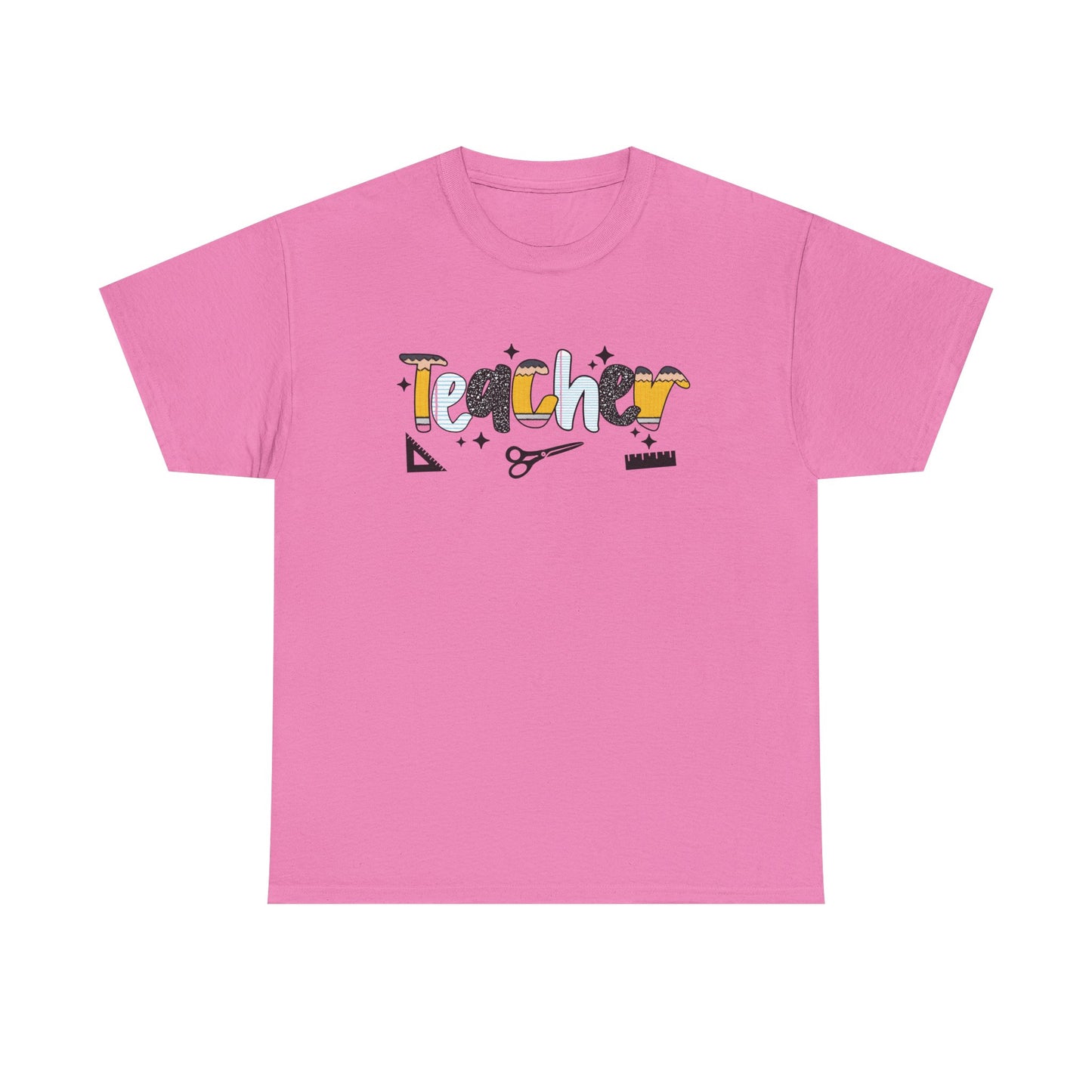 Teacher Appreciation Unisex Heavy Cotton Tee, Teacher Gift, Back to School Shirt, Classroom Outfit, Education T-Shirt