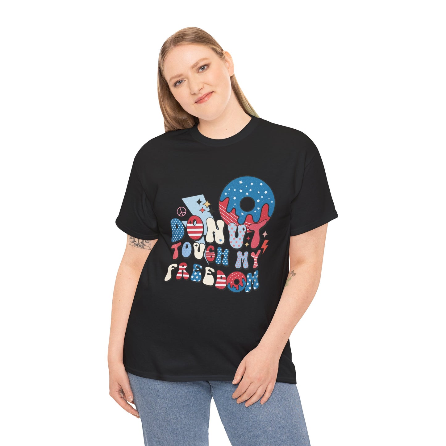 Patriotic Don't Touch My Freedom  T-shirt
