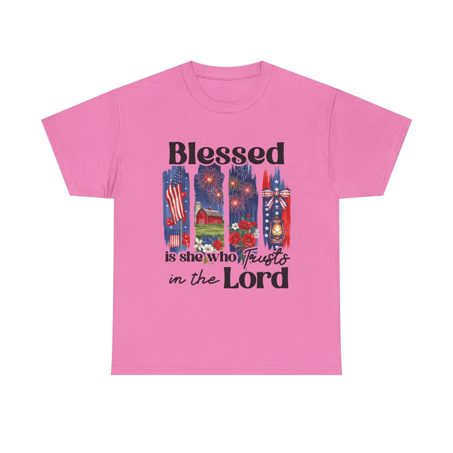 Blessed Faith Fourth of July Tee