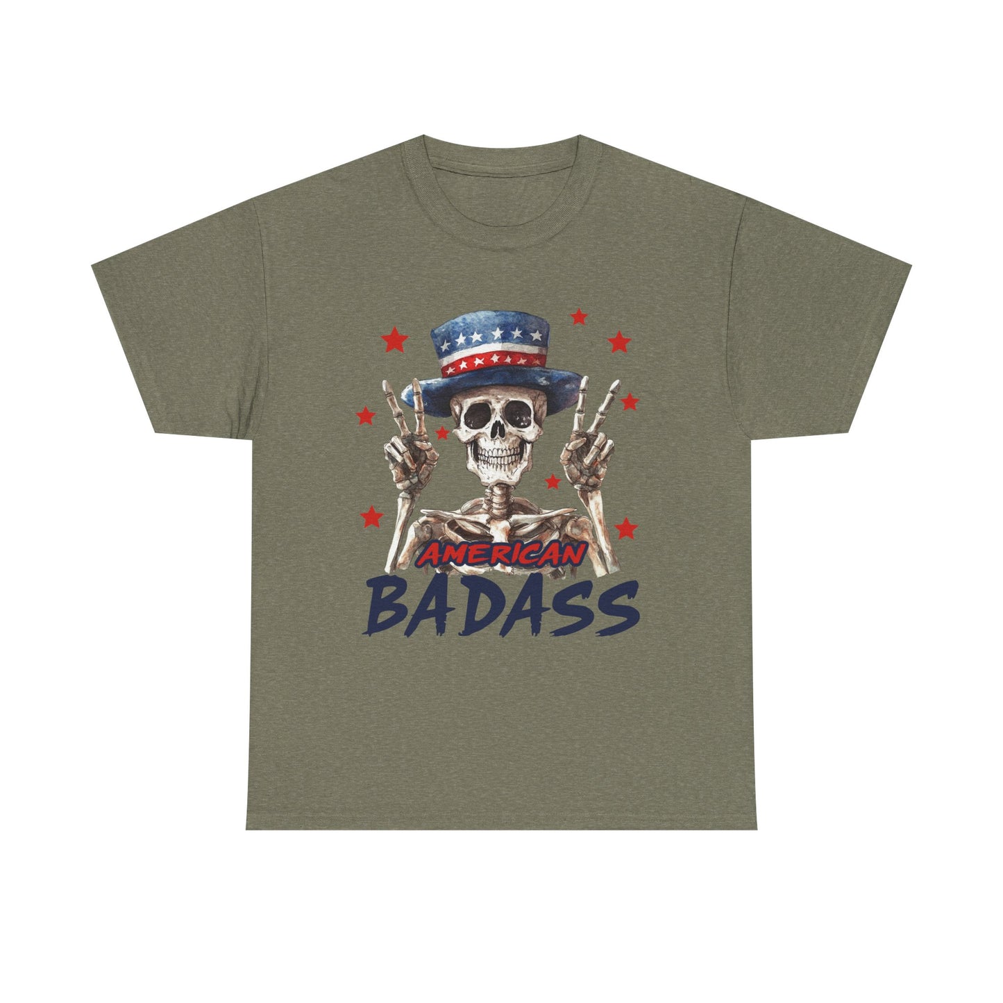 Patriotic Skeleton Tee