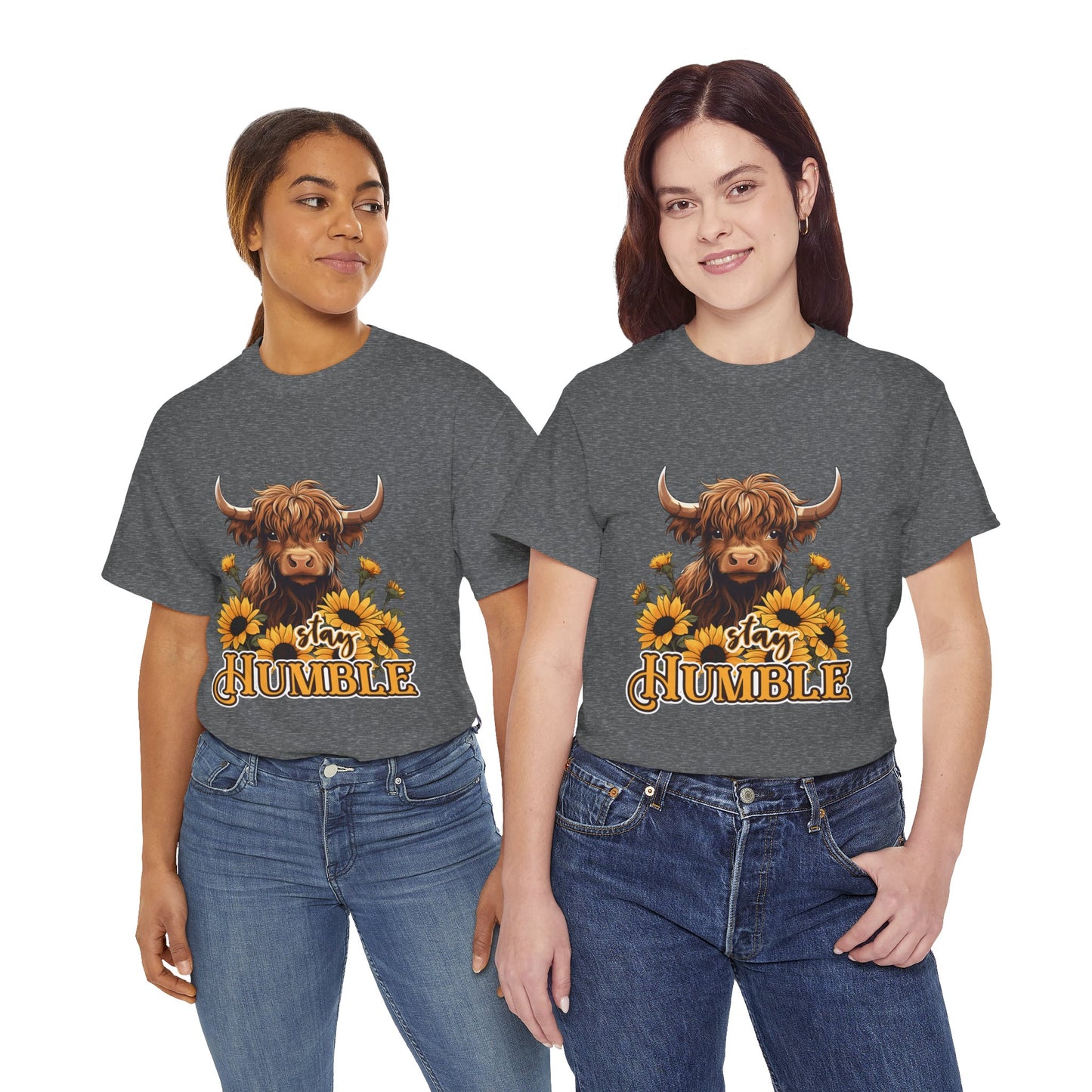 Stay Humble Cow Tee