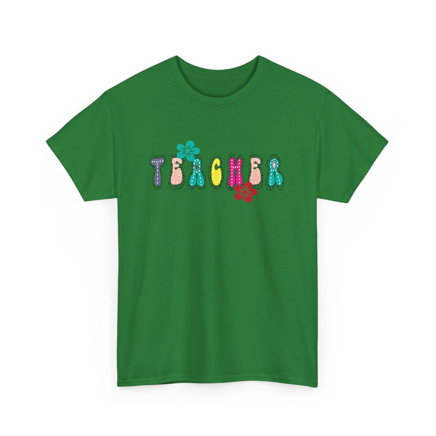 Colorful Teacher Appreciation Unisex Heavy Cotton Tee, Gifts for Teachers, Back to School, Classroom Fun, Educational Apparel, Floral [...]