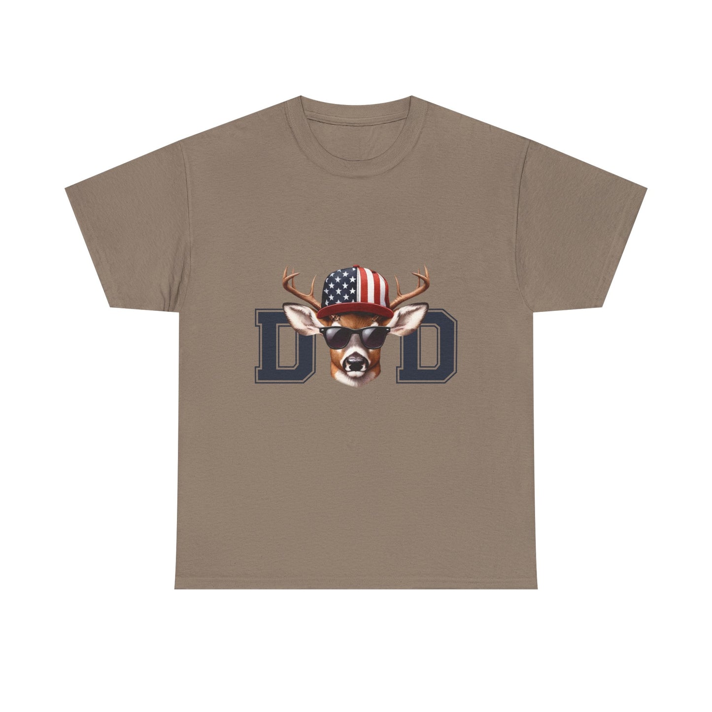 Patriotic Dad Deer Tee