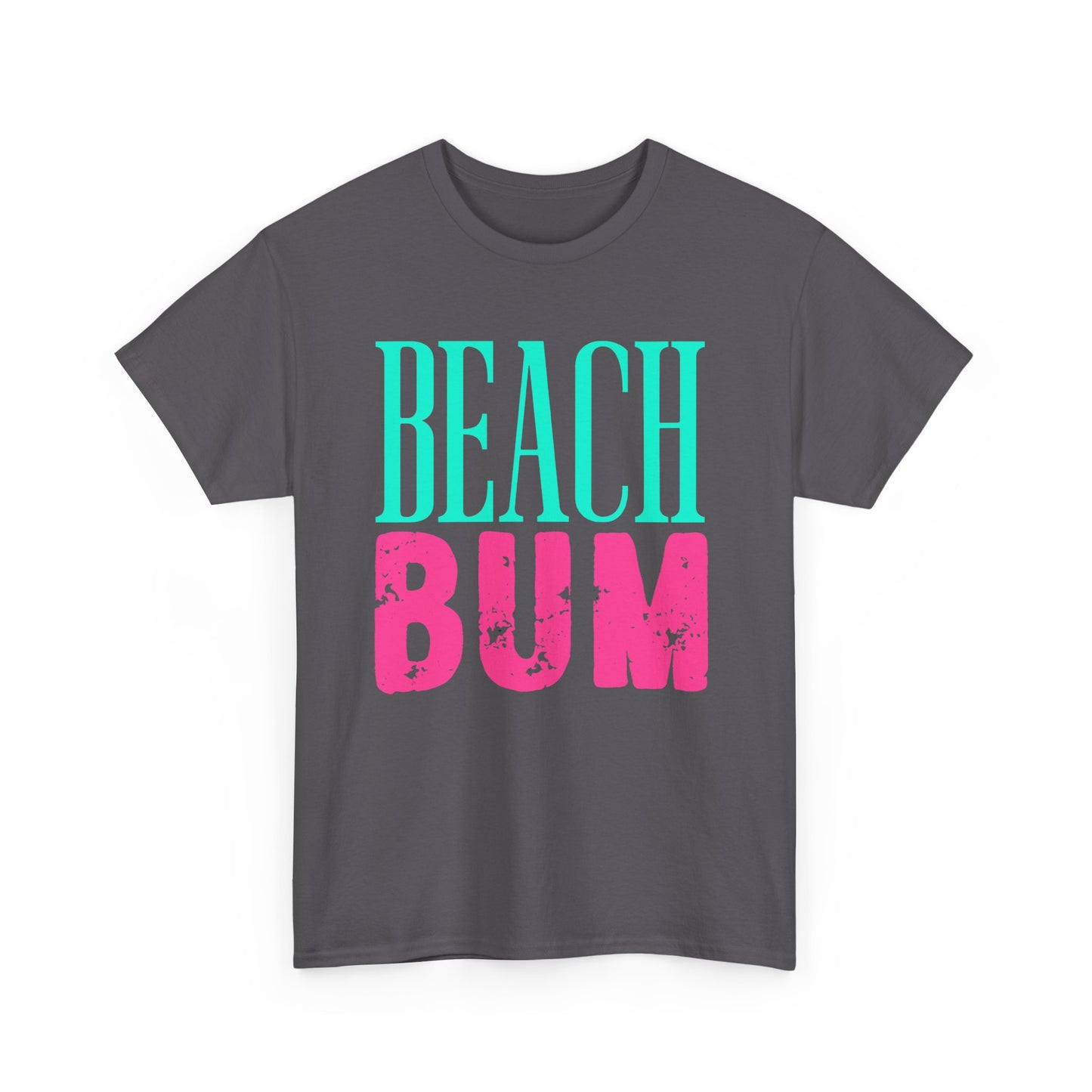 Beach Bum Unisex Heavy Cotton Tee | Perfect for Summer, Beach Days, Vacation, Casual Wear, Gifts