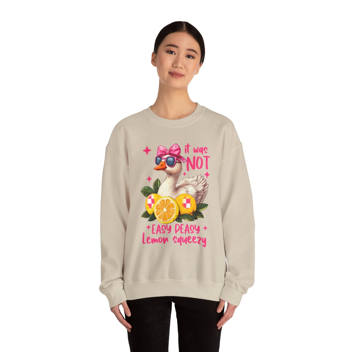 Sweatshirt - Squeezy Lemon Duck
