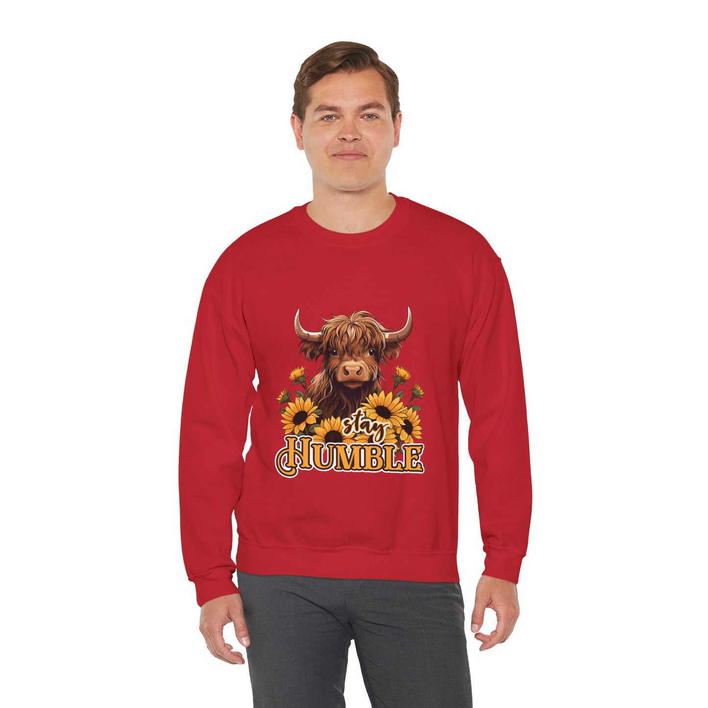 Stay Humble Cow Crewneck Sweatshirt