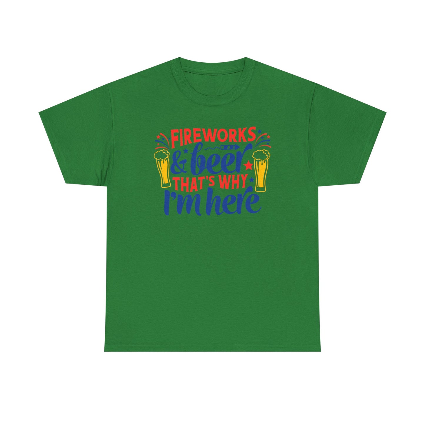 Fireworks & Beer  Tee