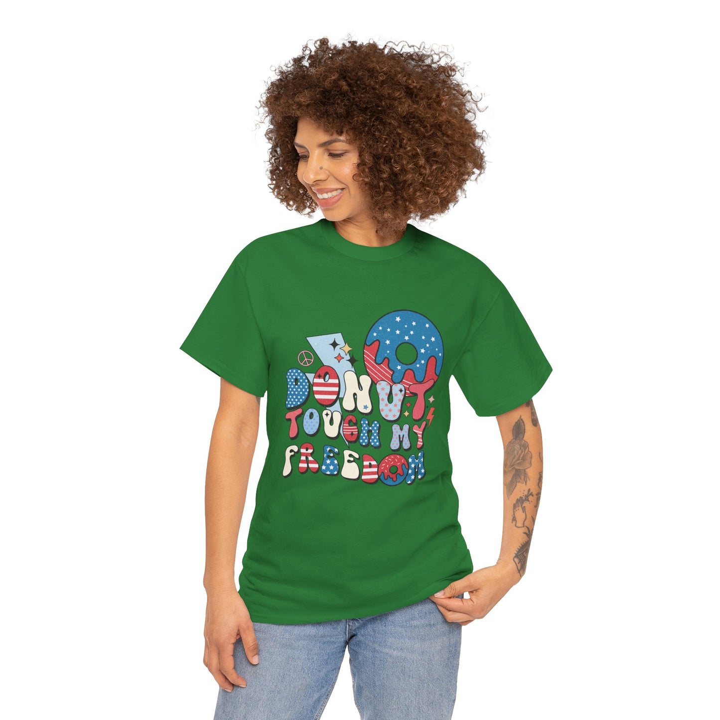 Patriotic Don't Touch My Freedom  T-shirt