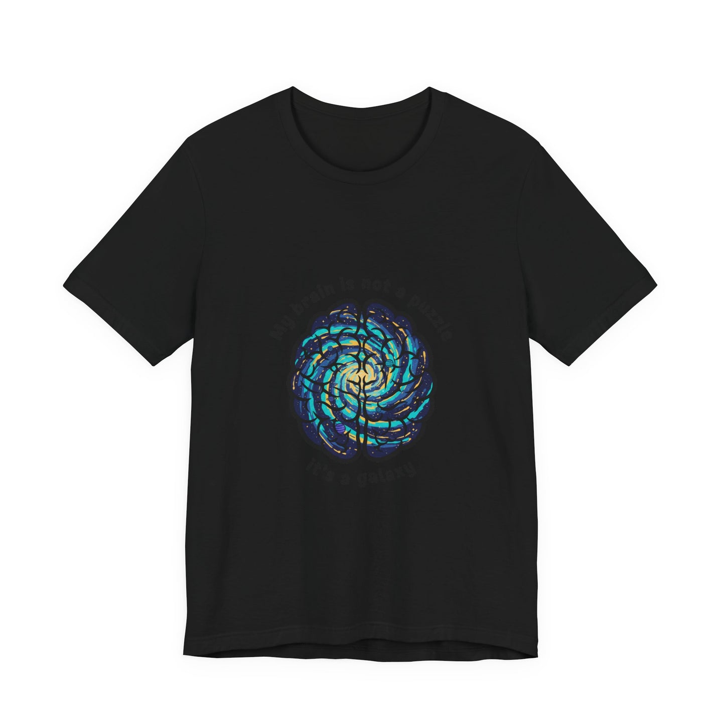 My Brain Is Not a Puzzle — It's a Galaxy T-Shirt | neurodiversity, autistic pride