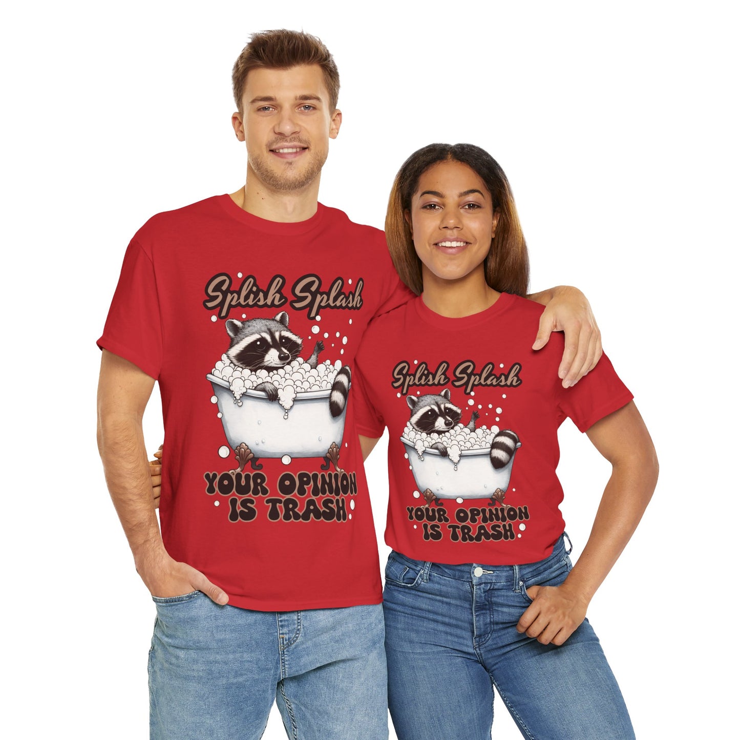 Splish Splash Raccon Tee
