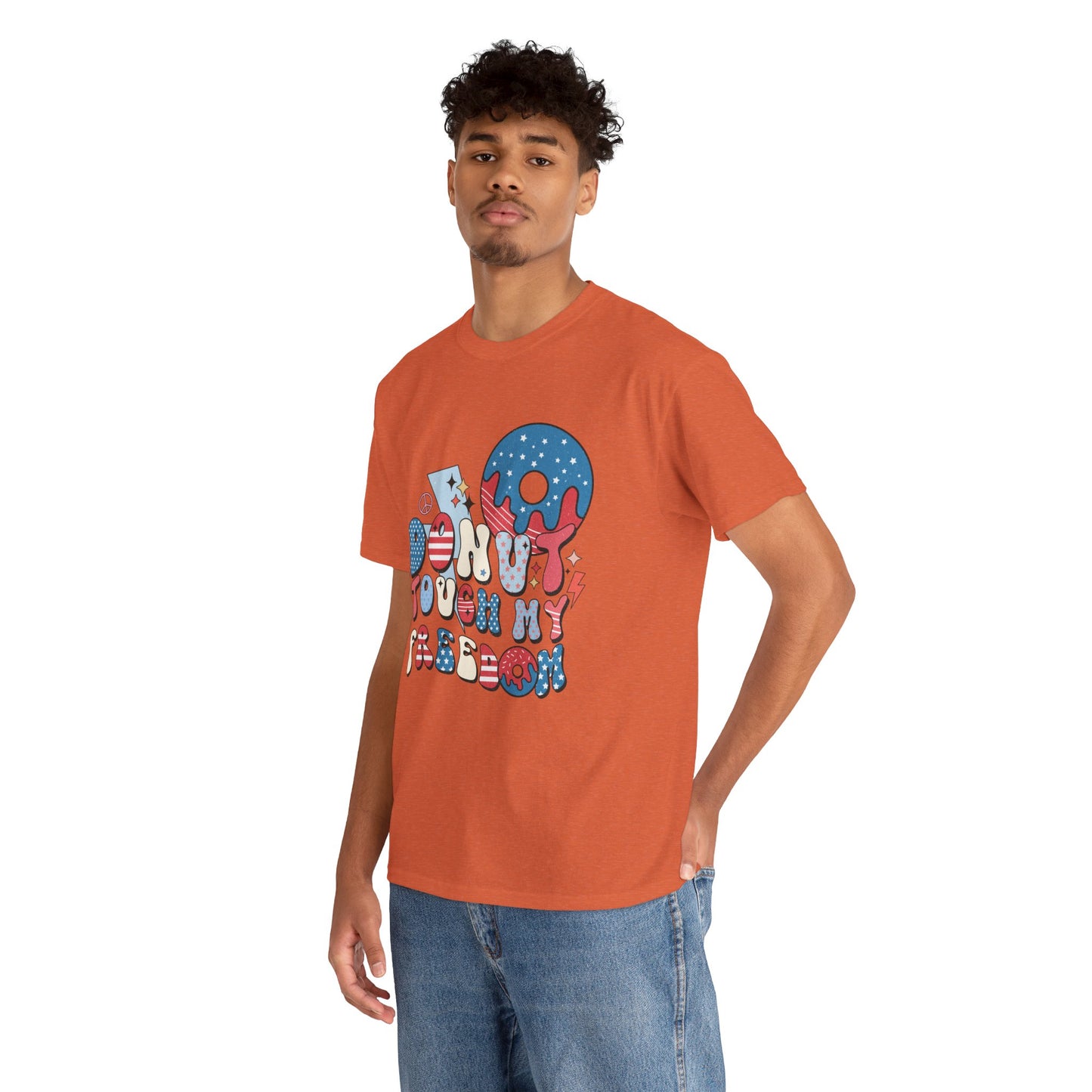 Patriotic Don't Touch My Freedom  T-shirt