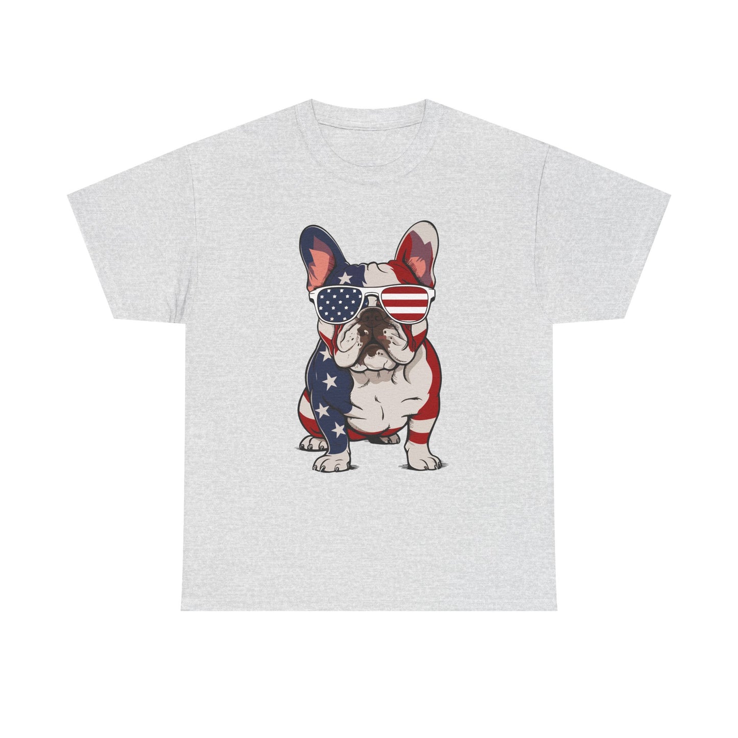 Patriotic French Bulldog Tee