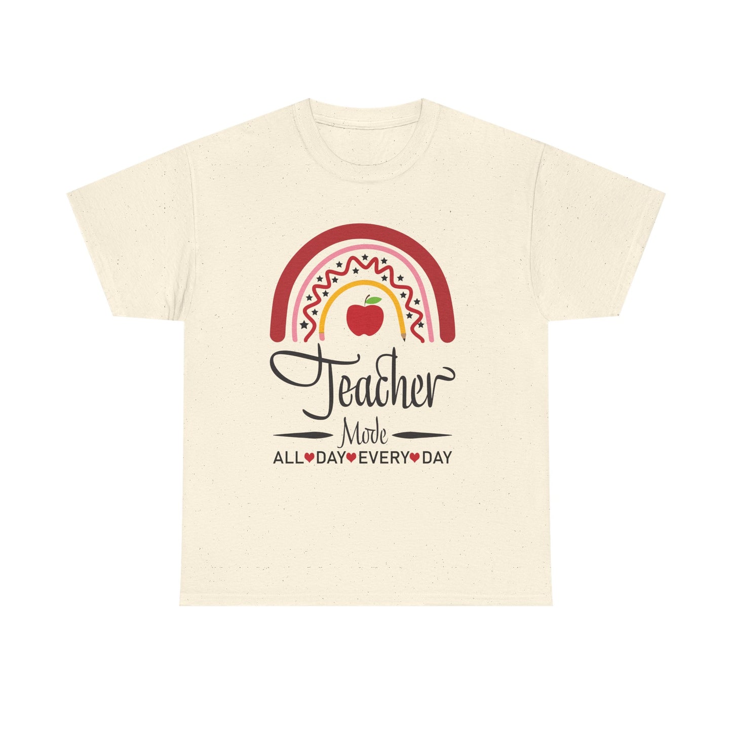 Teacher Mode Rainbow Tee