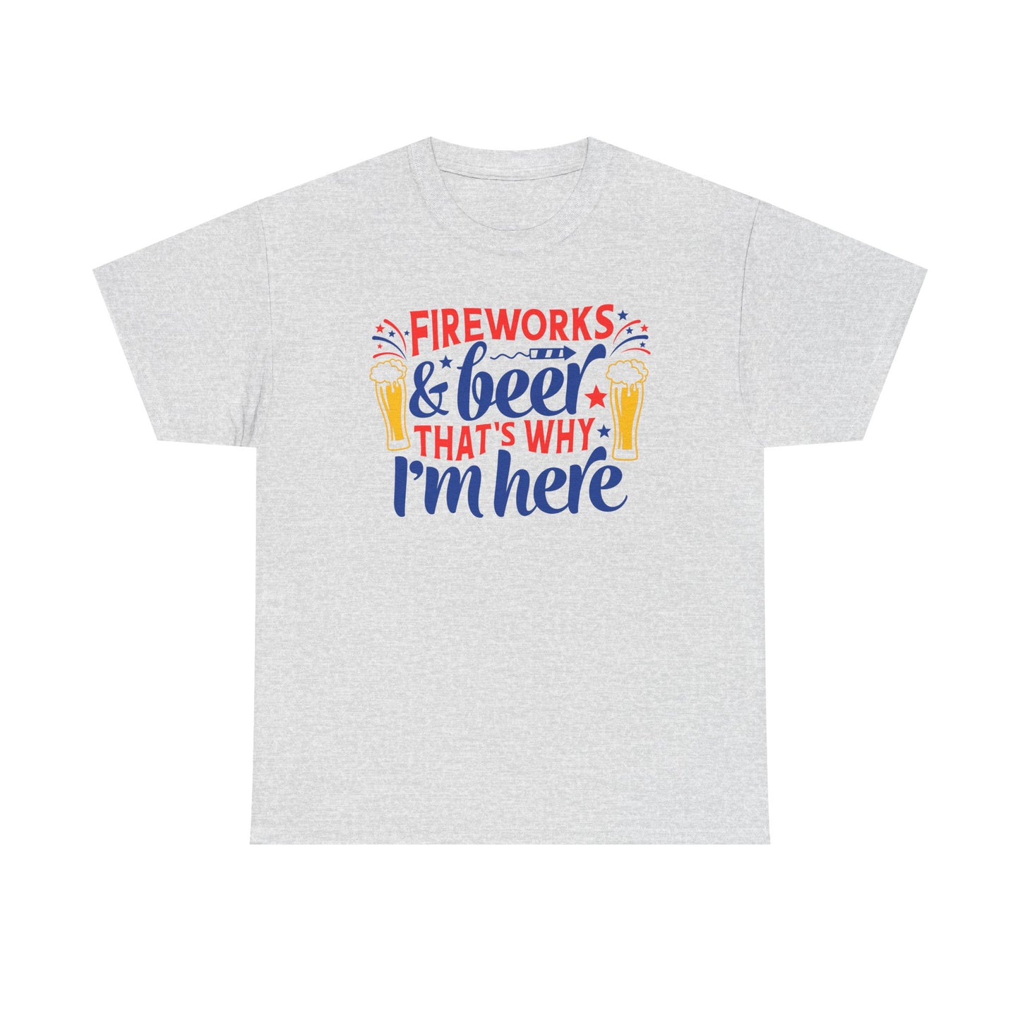 Fireworks & Beer  Tee
