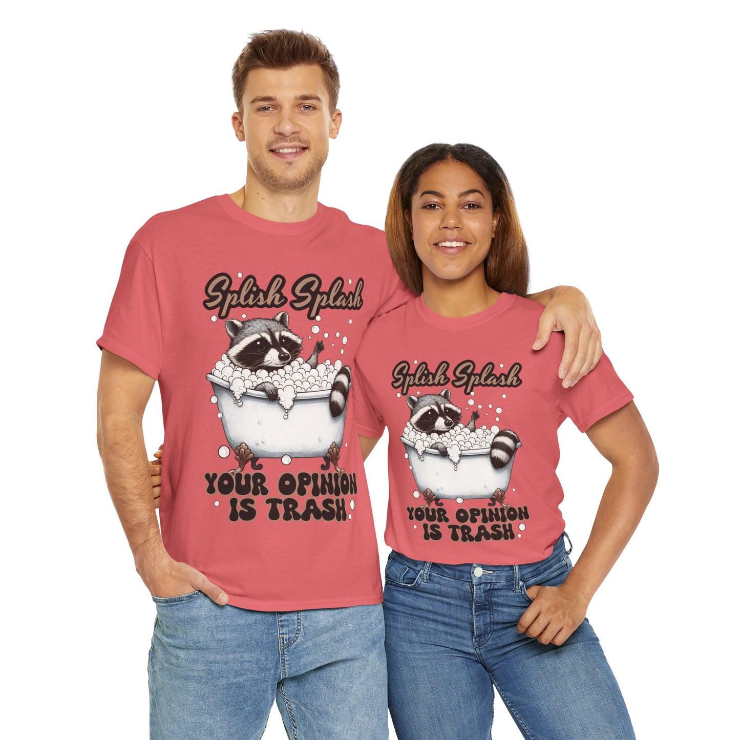 Splish Splash Raccon Tee