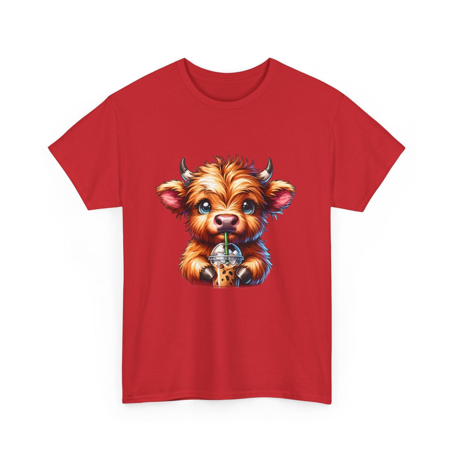 Cute Cow Coffee Tee