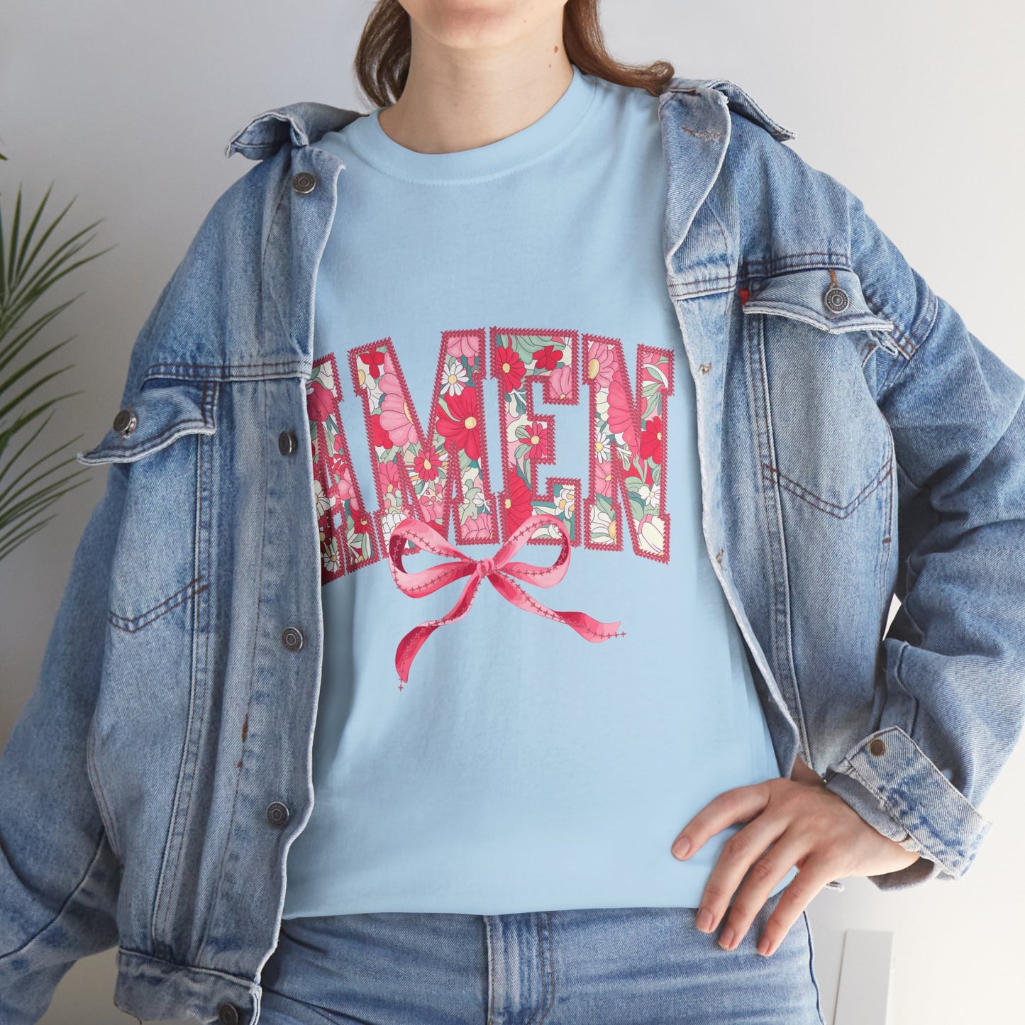 Floral Amen Tee