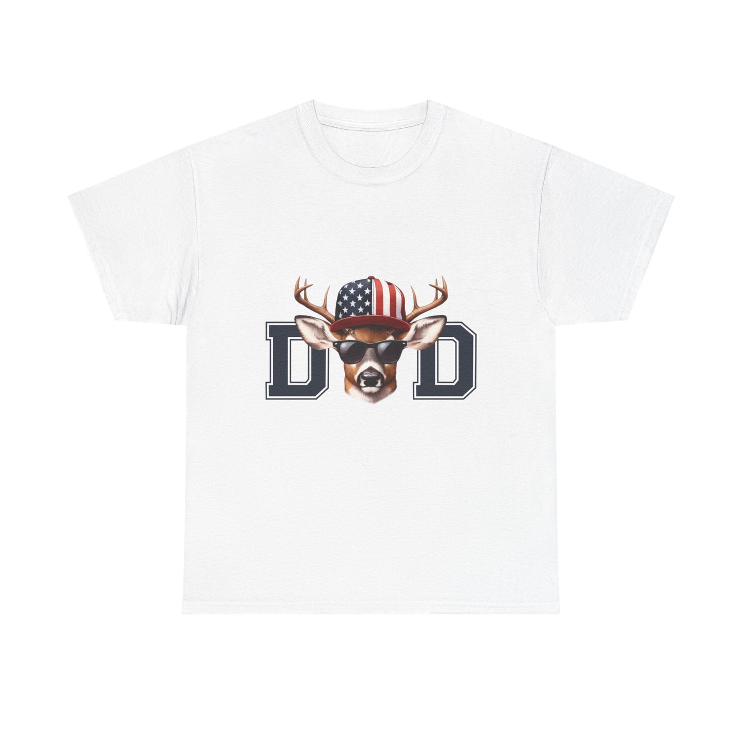 Patriotic Dad Deer Tee