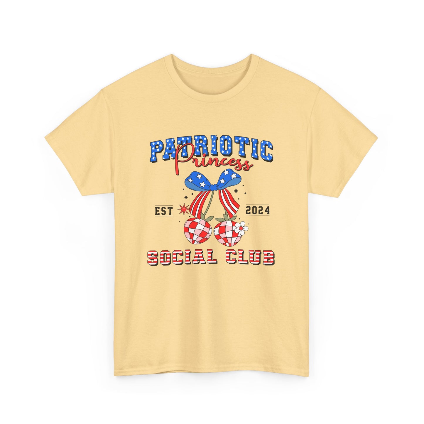 Patriotic Princess Social Club Tee