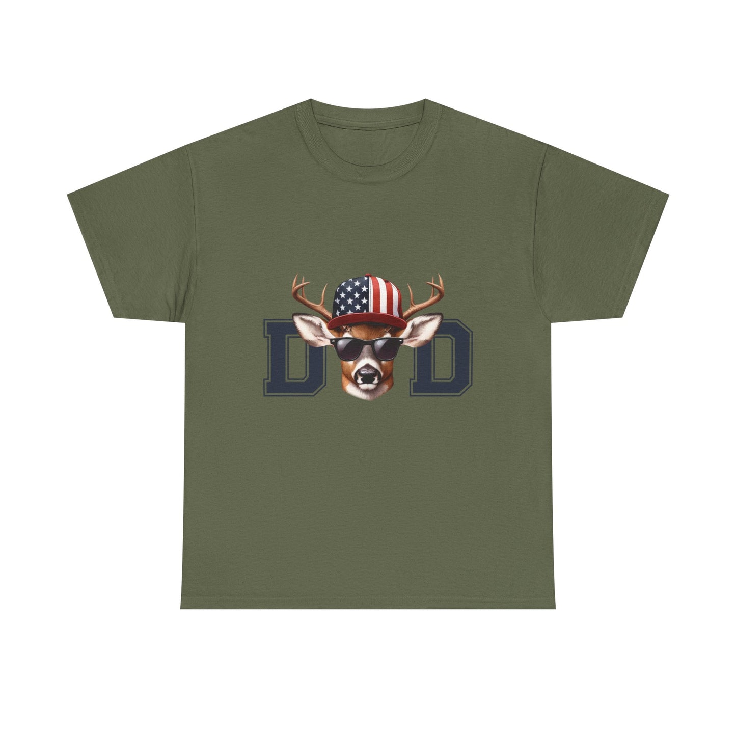 Patriotic Dad Deer Tee