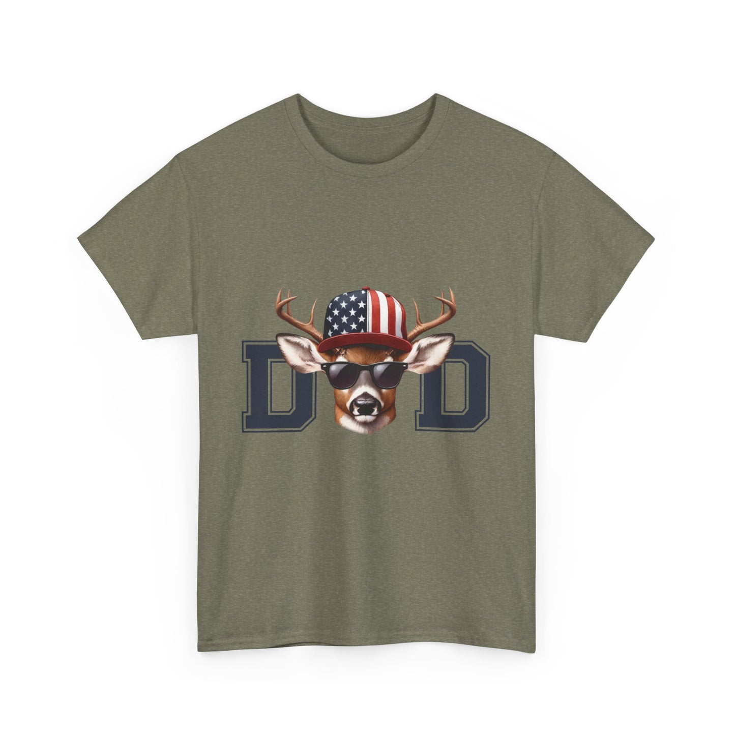 Patriotic Dad Deer Tee