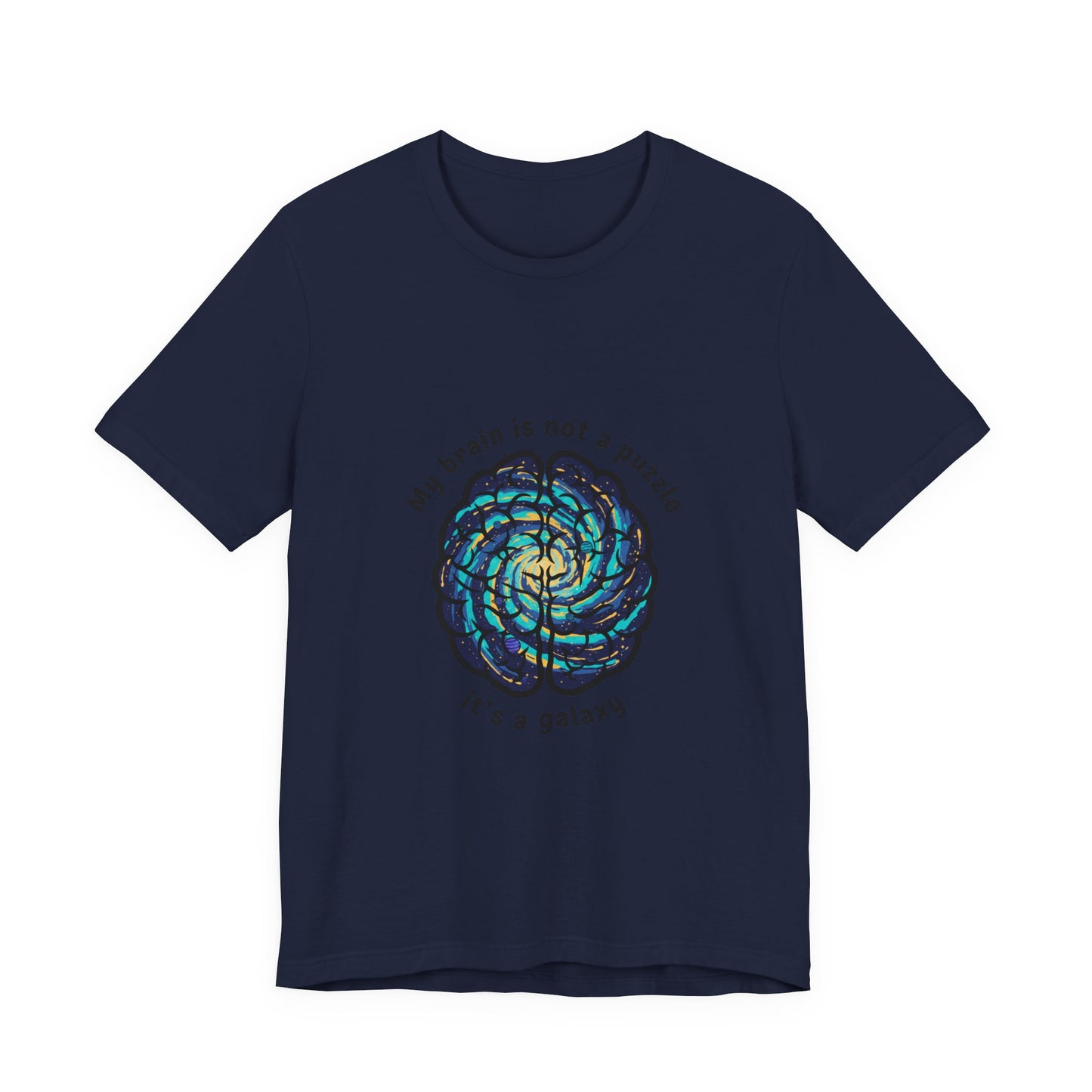 My Brain Is Not a Puzzle — It's a Galaxy T-Shirt | neurodiversity, autistic pride