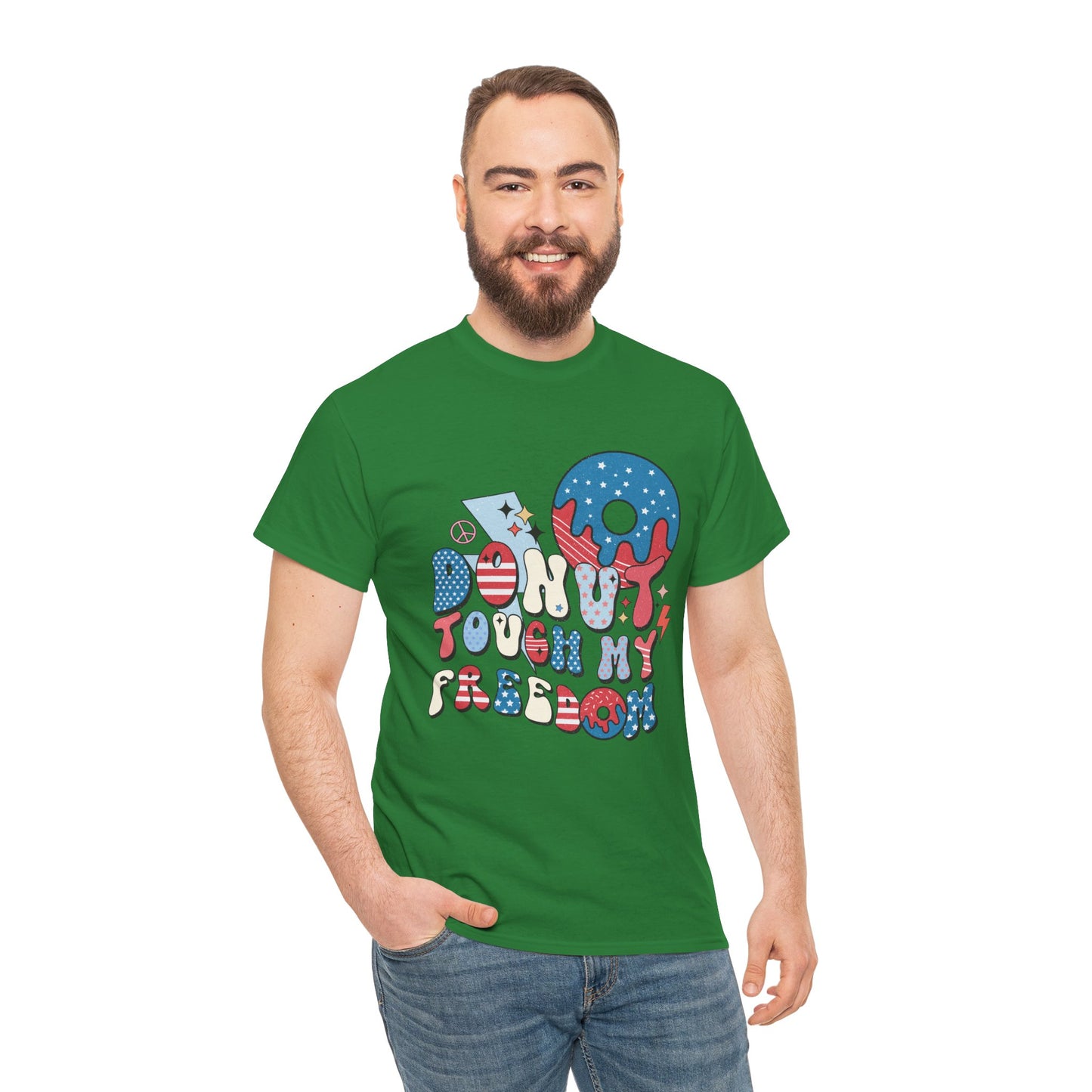 Patriotic Don't Touch My Freedom  T-shirt