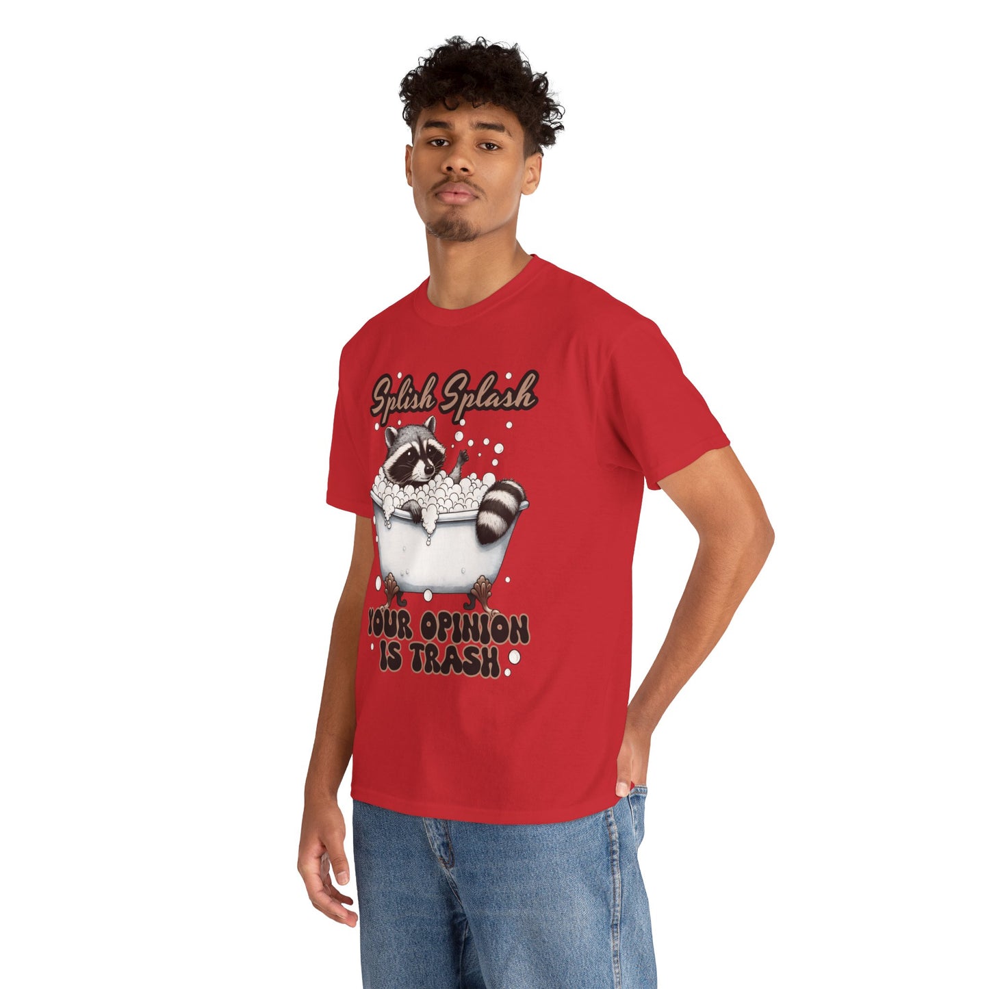 Splish Splash Raccon Tee