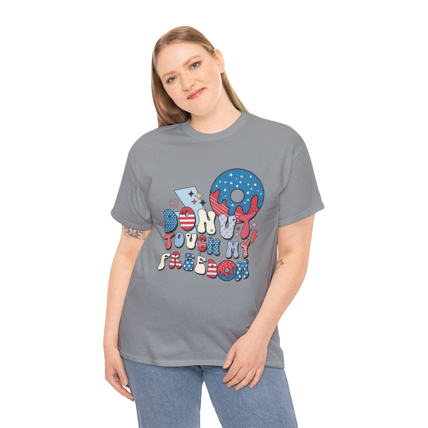 Patriotic Don't Touch My Freedom  T-shirt