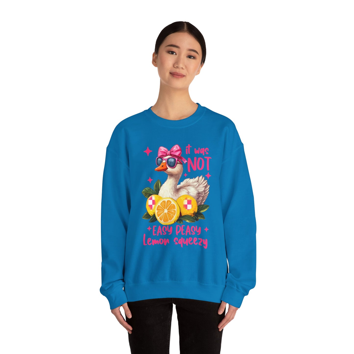 Sweatshirt - Squeezy Lemon Duck